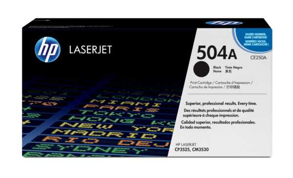 Hp Laserjet CP3525 Toner Negro (5.000 paginas)