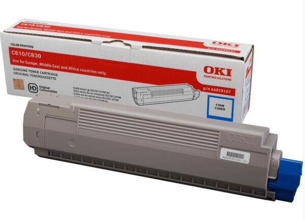 OKI C810/C830/ Toner Cian 8k