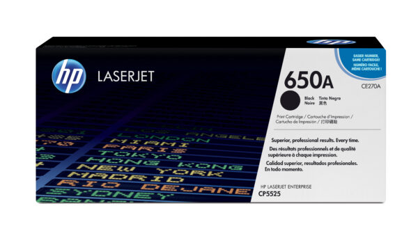 Hp Laserjet CP 5525 / Enterprise M750n Toner Negro 650A