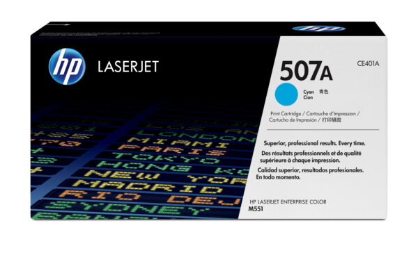Hp Laserjet 507A Toner Cian