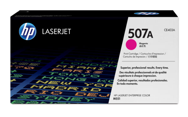 Hp Laserjet 507A Toner Magenta