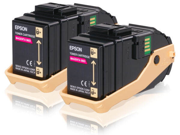 Epson Aculaser C9300 Toner Magenta (Pack 2)