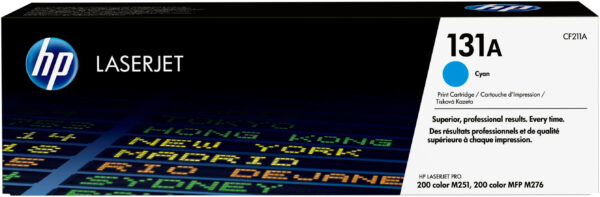 Hp LaserJet Pro 200 M276 Toner Cian nº131A 1.800 paginas.