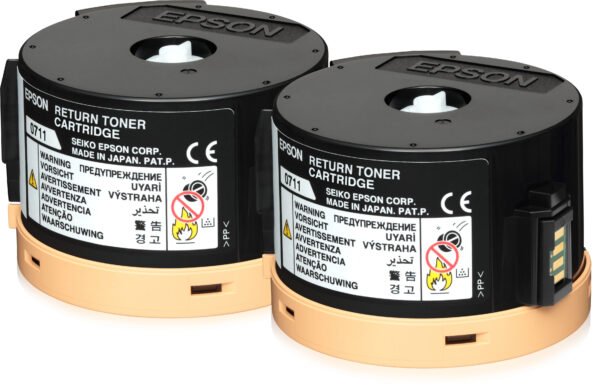 Epson Aculaser AL-M200DN/M200DW Toner Negro Retornable (Pack 2)
