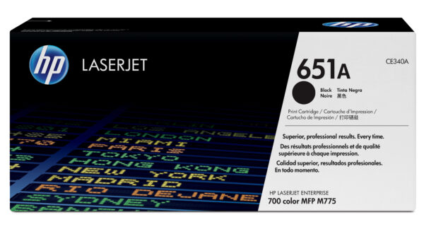 Hp LaserJet Interprise 700MFP/M775 Toner Negro 651A