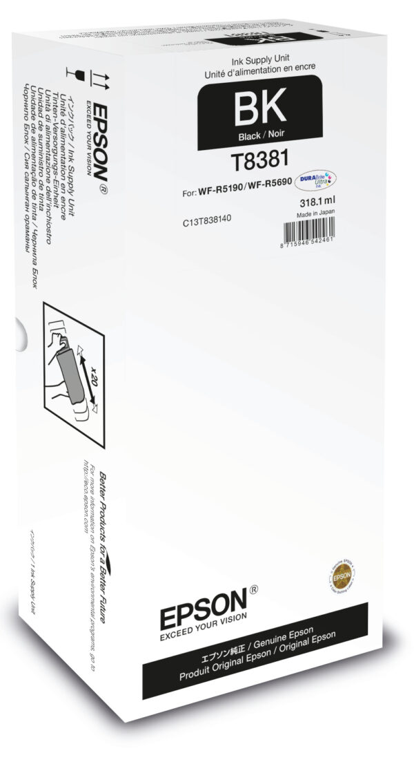 Epson Supply unit XL Negro 20000p WF-R5xxx