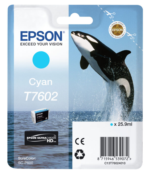 Epson SURECOLOR SC-P600 Cartucho Cian