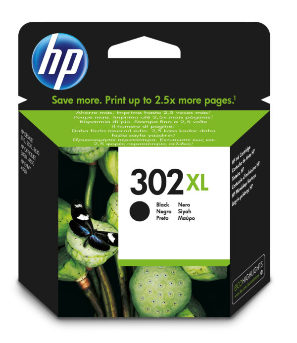 Hp OfficeJet 3636/3830/3832/DeskJet 1110 All-in-One Nº302XL Cartucho Negro