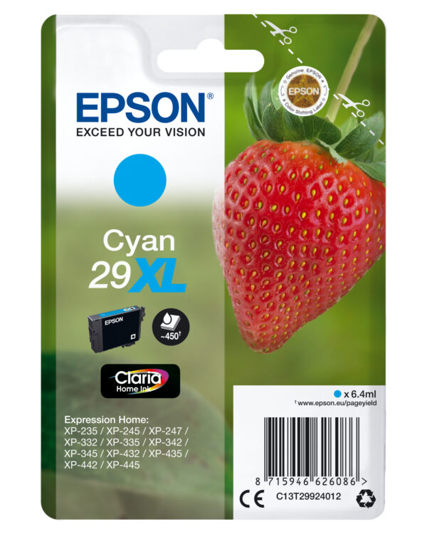 Epson Expression Home XP-235 Cartucho Cyan 29XL