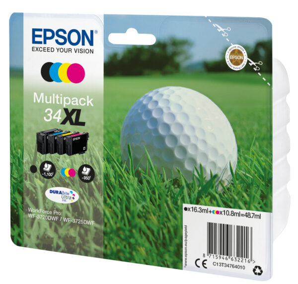 Epson Multipack 4-colours 34XL DURABrite Ultra Ink