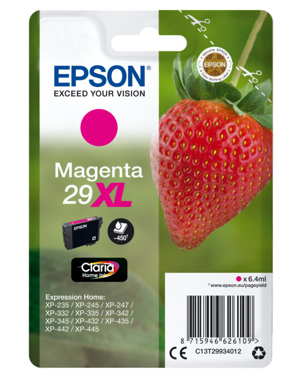 Epson Expression Home XP-235 Cartucho Magenta 29XL RF+AM