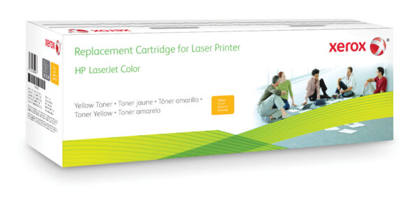 Xerox Everyday Remanufactured Toner para Hp 203A (CF542A), Standard Capacity