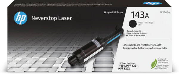 Hp 143A Kit de recarga de toner Neverstop