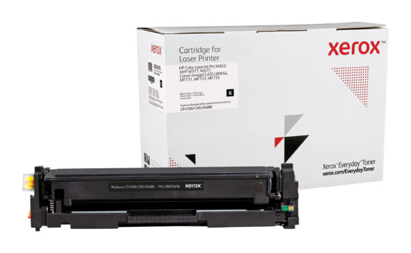 Xerox Everyday Toner para Hp 410A Color LaserJet Pro M452. MFP M377(CF410A CRG046BK) Negro