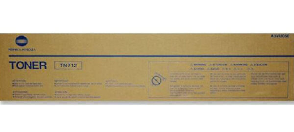 Konica-Minolta Toner negro TN712 par Bizhub 654e 754e C654 .