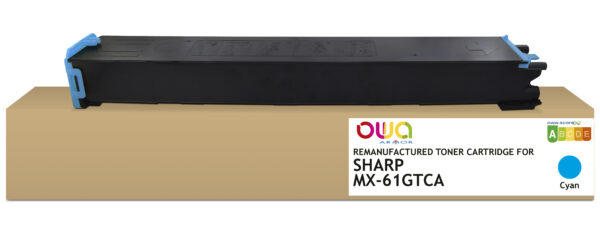 Armor toner Cian OWA para Sharp MX61GTCA C 24K