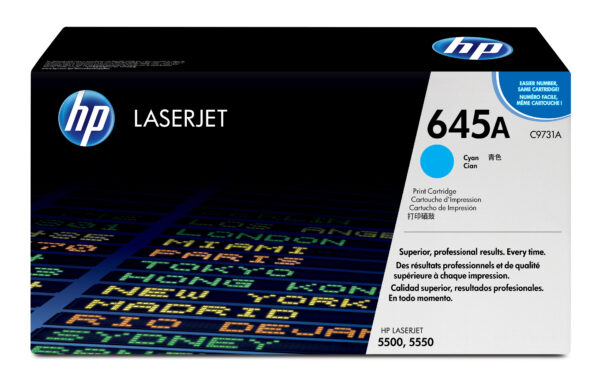 Hp Laserjet Color 5500/5550 Toner Cian, 13.000 Paginas